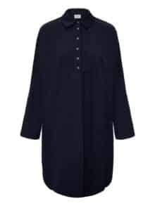 Fransa Fløjels Kjole FRcory - Navy