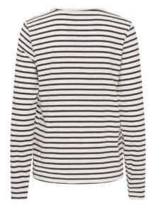 Fransa Frclea T-Shirt - Hot Fudge Stripe1