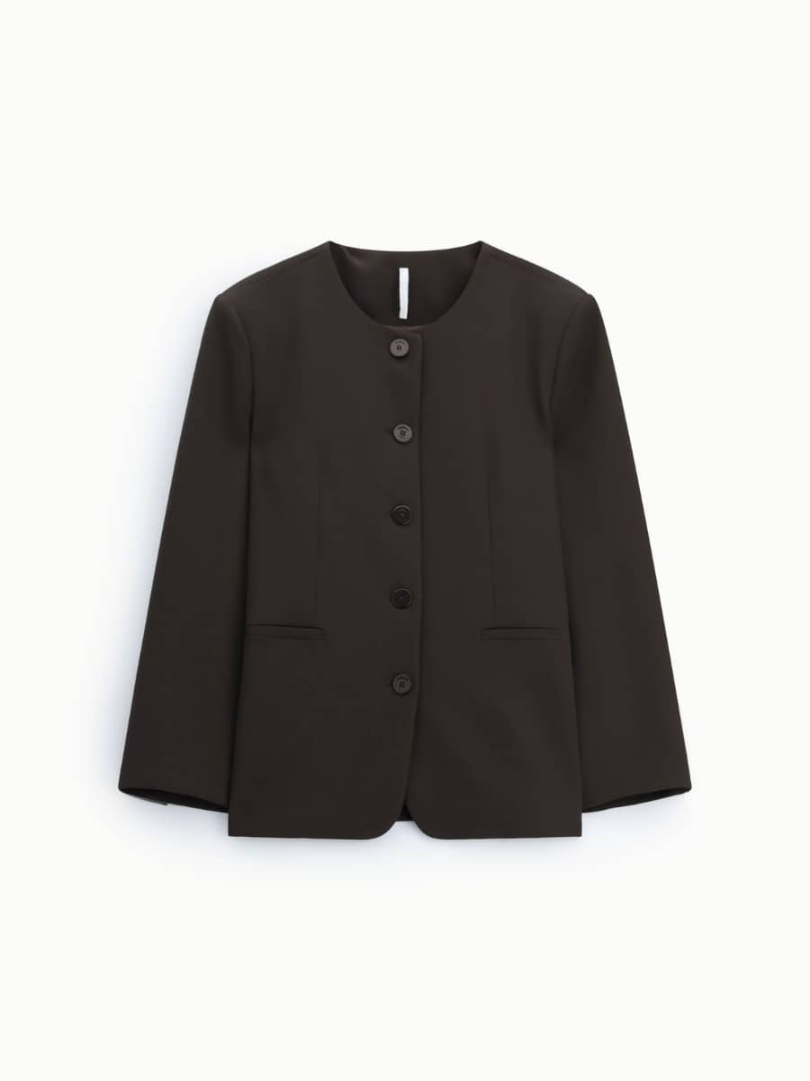 Imperial Blazer Jakke jca9mhx - Dark Brown