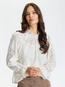 In Front Bluse Ariella - Off-White