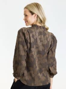 In Front Bluse Ginger - Brun1