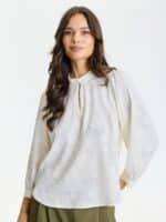 In Front Bluse Ginger - Off-White