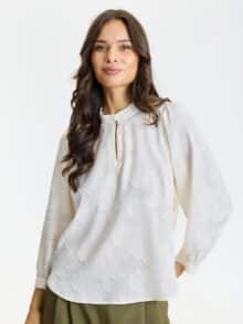 In Front Bluse Ginger - Off-White