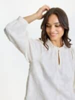 In Front Bluse Ginger - Off-White2