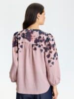 In Front Bluse Poet - Rose1