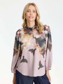 In Front Bluse Scarlette - Rose