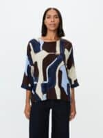 Masai bluse MaBecce - Navy Blazer2