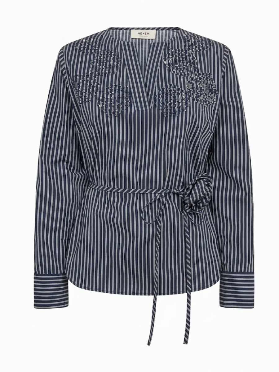 Mos Mosh Bluse MMSaro - Navy
