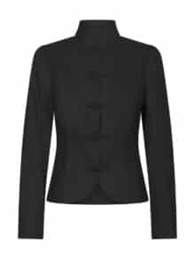 Neo Noir Blazer Ardena Linen - Sort