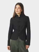 Neo Noir Blazer Ardena Linen - Sort2