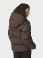 Neo Noir Jakke Fox Puffer - Dark Brown3