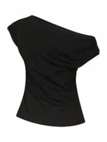 Neo Noir Mabelle Drapy Top - Sort1