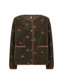 Soya Concept SC-Hanne Fleece Jakke - Army