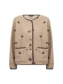 Soya Concept SC-Hanne Fleece Jakke - Beige
