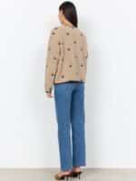Soya Concept SC-Hanne Fleece Jakke - Beige3