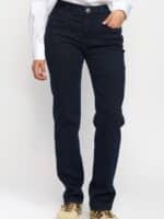 2-Biz Bukser Bekket - Dark Denim 1