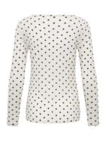 Fransa Mesh Bluse frdeta - White1