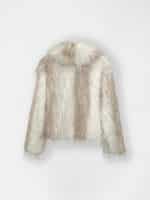 Gossia Pelsjakke ElissaGo - Creme-brun1