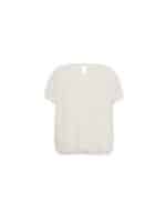 Mos Mosh Brim Faux Fur Tee - Ecru1